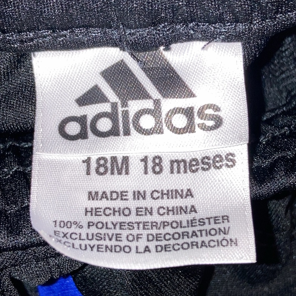 ADIDAS shorts 18m baby neon yellow and blue - Picture 2 of 3